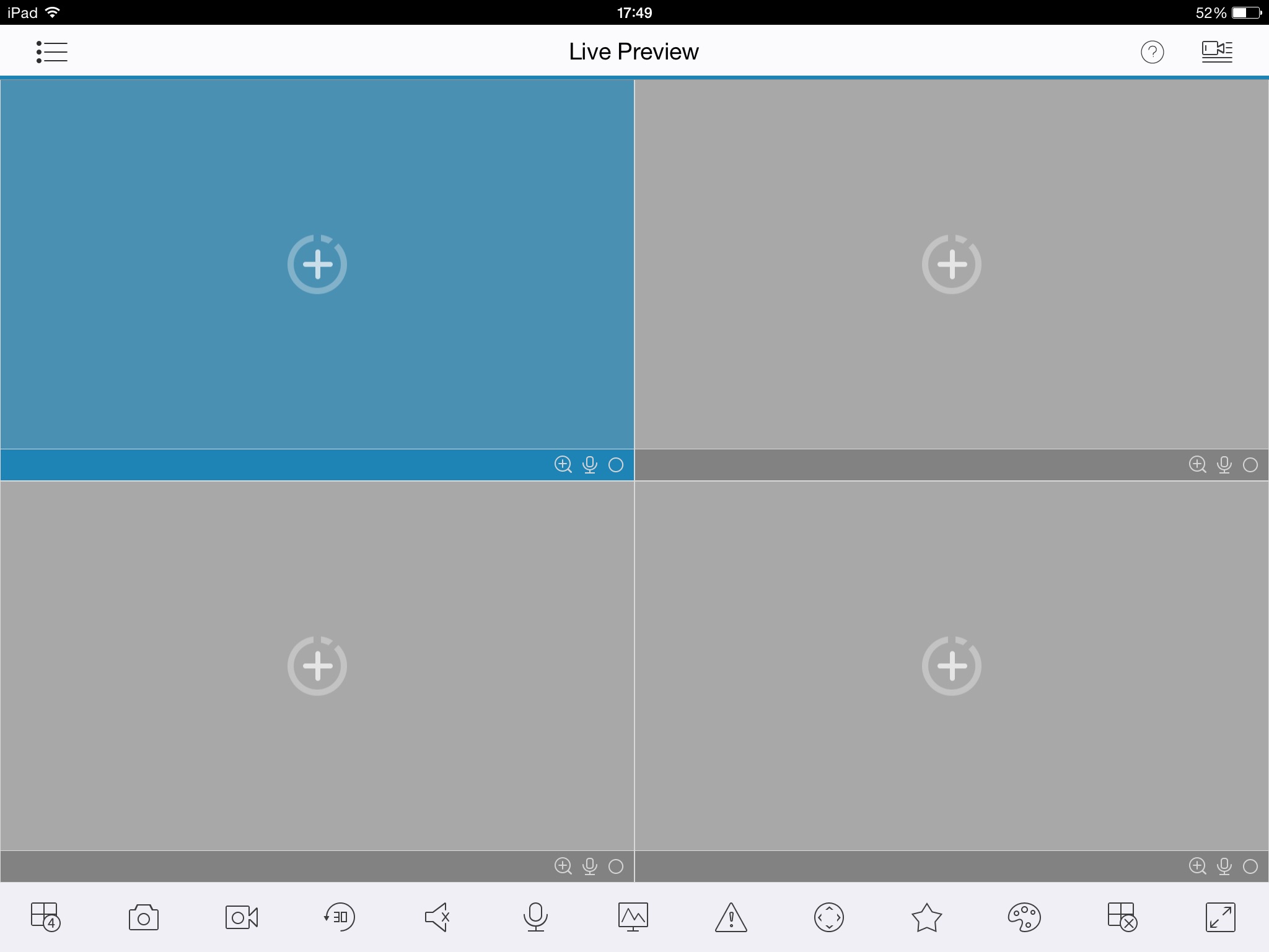 Amcrest View Lite for iPad screenshot 3