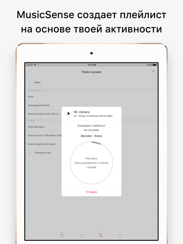 Скриншот из MusicSense