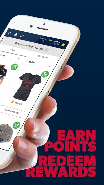 New England Football Louder Rewards