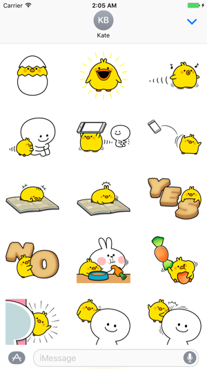 Plump Little Chick Stickers(圖2)-速報App