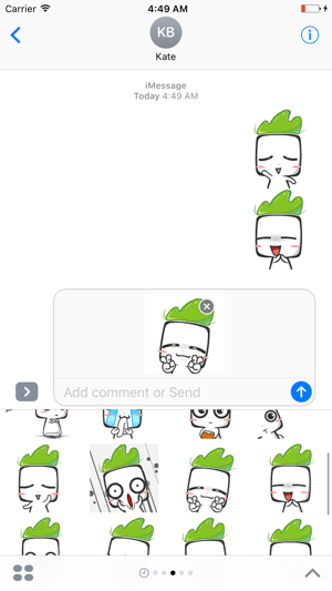 Square Head - Animated Stickers And Emoticons(圖2)-速報App