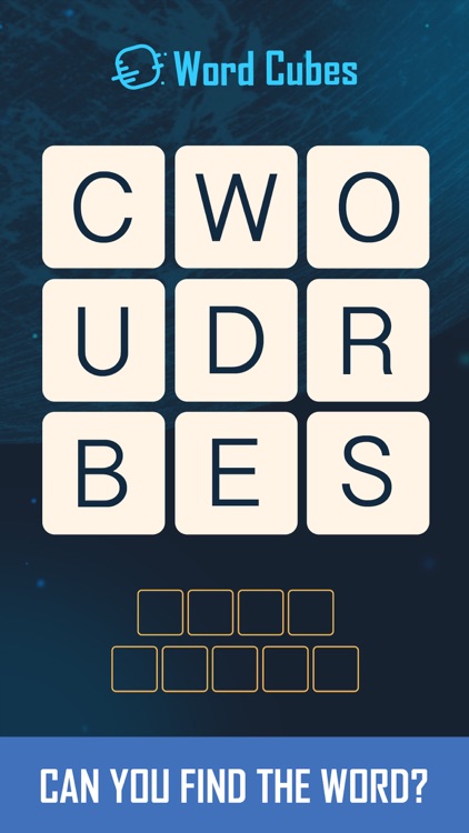 Word Cubes - Find hidden words in a grid puzzle!