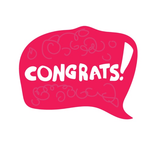 Congratulations! Stickers