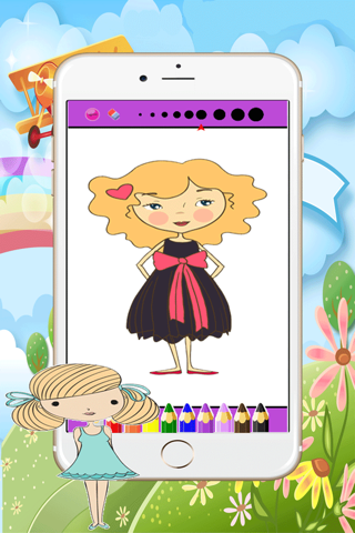 Cartoon Kid color easy kid games 4 yr old girls screenshot 4