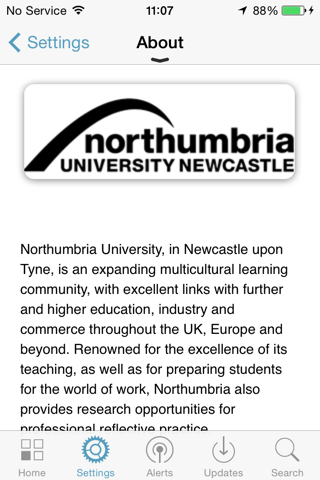 connect nu Northumbria University screenshot 3