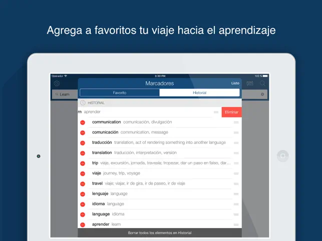Screenshot 5 Diccionario español inglés + iphone