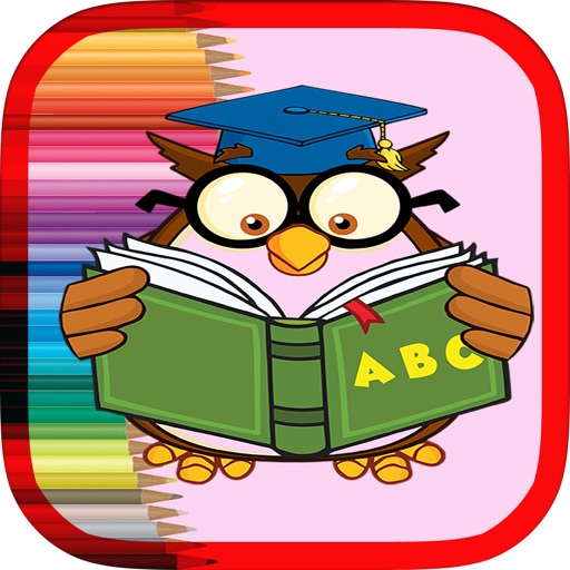 ABC alphabet Coloring book - Learning game iOS App