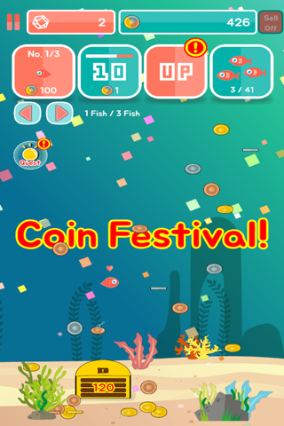 HelloFish: Let's grow 41 Coin Fishes screenshot 3