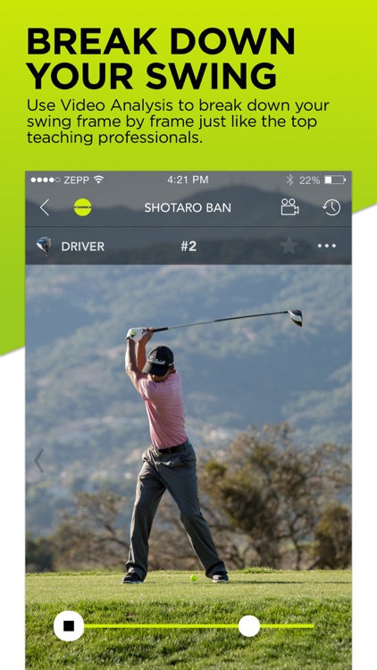 Zepp Golf Swing Analyzer screenshot-3