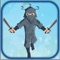 Ninja jump - helicopter head style