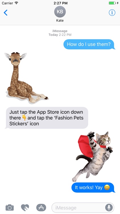 Fashion Pets Stickers