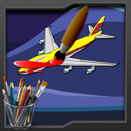 Paint Games Plane Version Icon