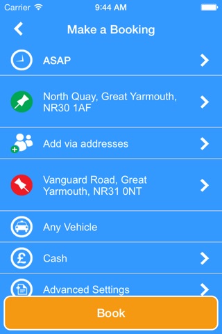 Yarmouth Taxis screenshot 3