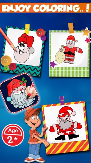 SantaClaus Coloring Book - My First Coloring Book(圖2)-速報App