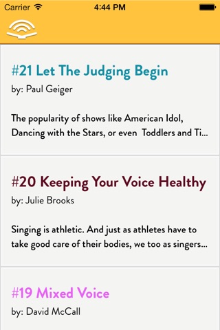 Voice Lessons To The World screenshot 2