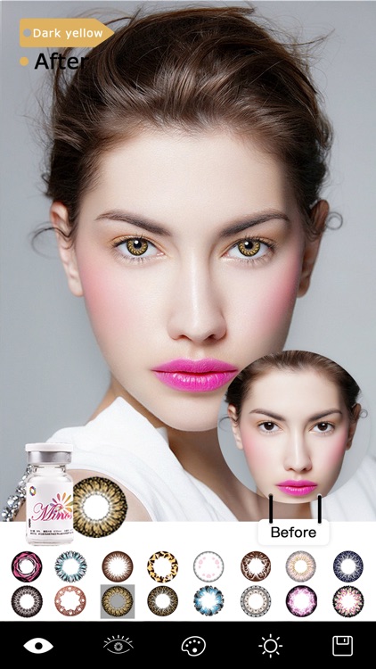 Magic Eye Color-Face Makeup Plus&Red Eyes Remover screenshot-3