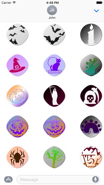 Halloween Crazy Stickers screenshot-3