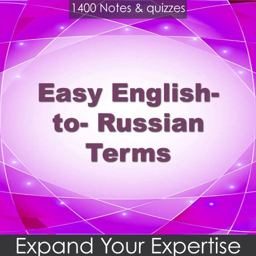 Easy English to Russian Terms icon