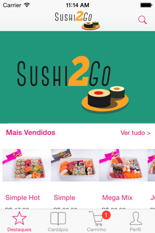 Sushi2Go screenshot 2