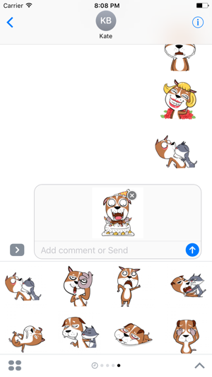 Pariah Dog - Animated Stickers And Emoticons(圖2)-速報App