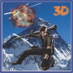 War of mountain Commando F16 fighter