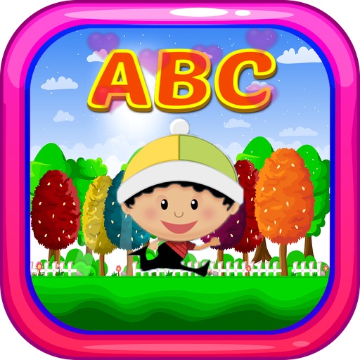 abc kid runing flip for kids icon