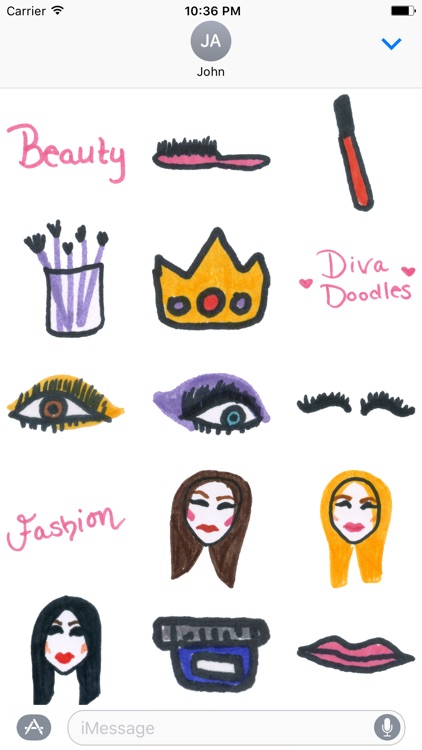 Makeup Diva Doodles