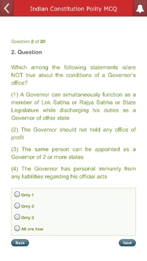 Indian Constitution Polity MCQ(圖2)-速報App