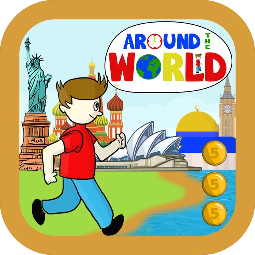 Around The World - Adventure Game Icon