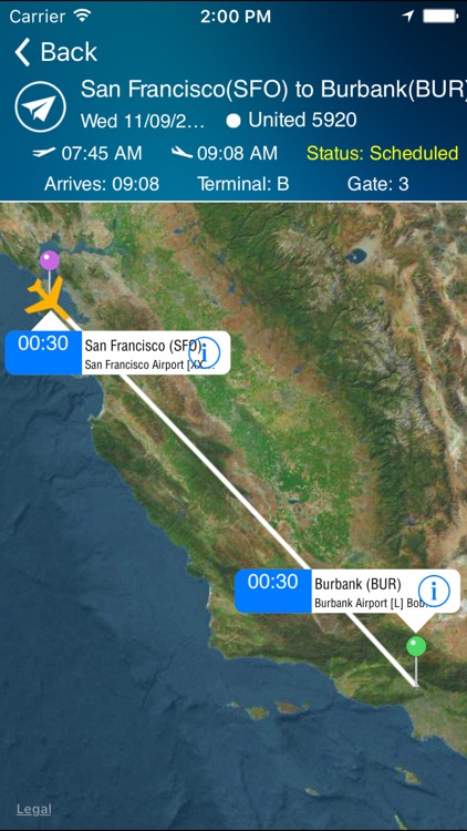 Burbank Airport Pro (BUR) + Flight Tracker