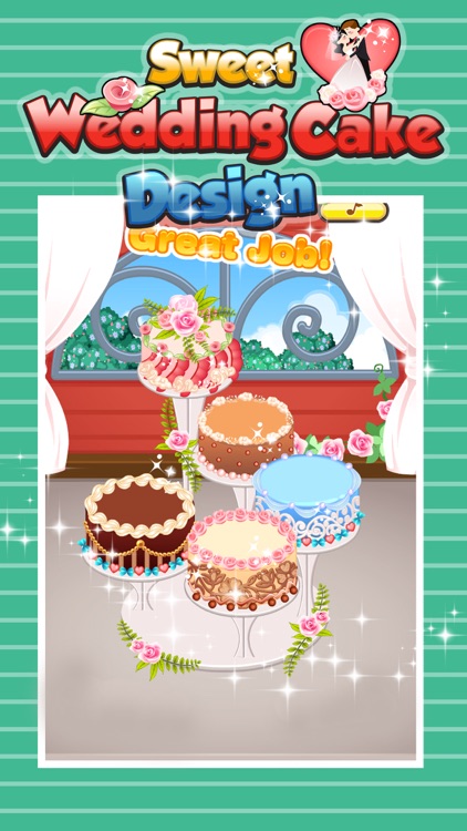 Sweet Wedding Cake Design - Cooking games for girl screenshot-4