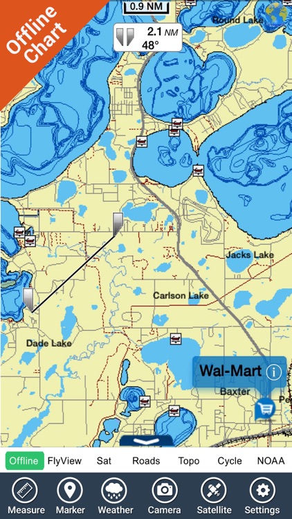 Fort Peck lake - Montana GPS HD fishing charts