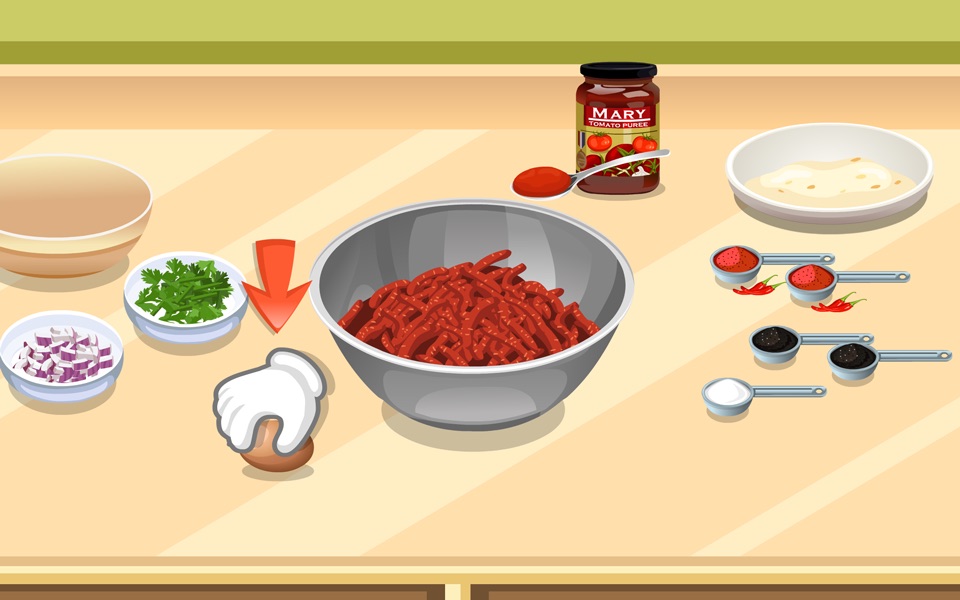 Tessa’s Kebab – learn how to bake your kebab in this cooking game for kids screenshot 4