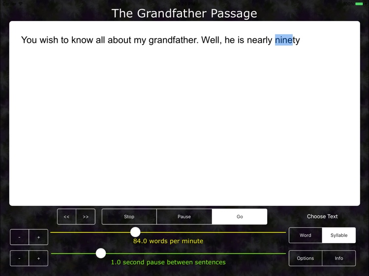 Speech Pacesetter PRO - autism aphasia dysarthria screenshot-3