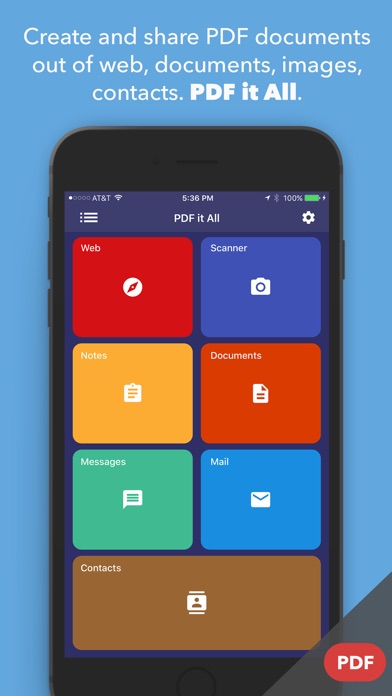 PDF it All: Scanner, ... screenshot1