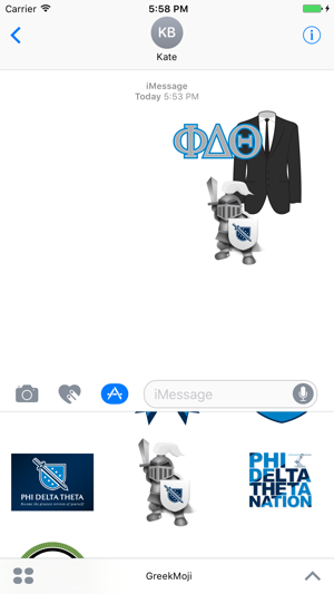 GreekMoji - Phi Delta Theta Sticker Pack(圖3)-速報App