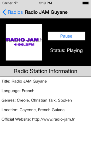 French Guiana Radio Live Player (Cayenne/français)(圖5)-速報App