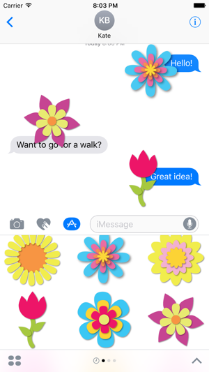 Retro Flower Stickies(圖1)-速報App