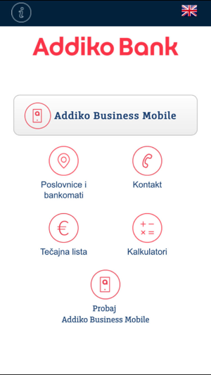 Addiko Business Mobile Croatia