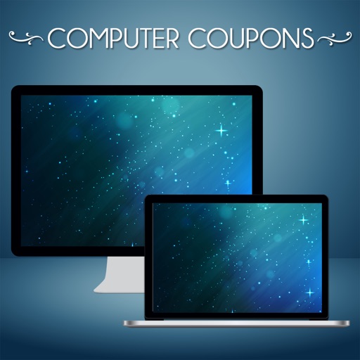 Computer Coupons, Laptop Coupons Icon