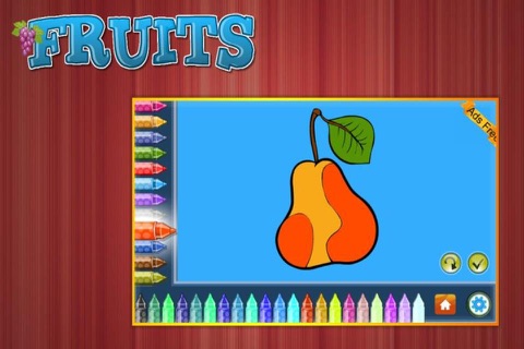 Coloring Book Fruits screenshot 3