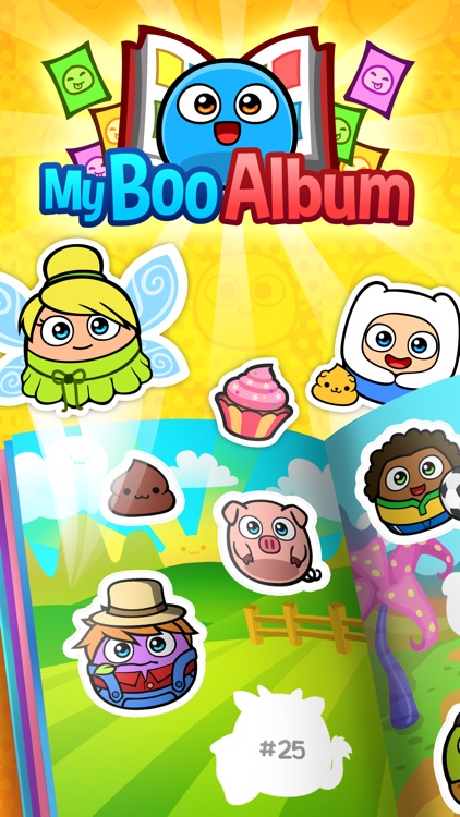 My Boo Album - Virtual Pet Sticker Book for Kids