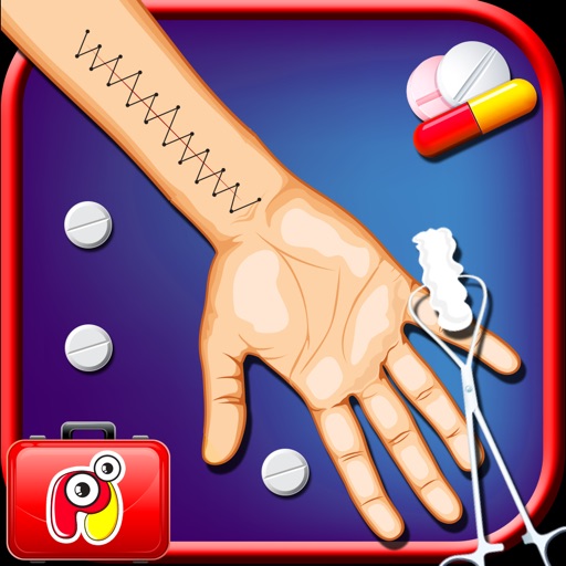 Crazy Wrist Surgery – Surgeon operation and free doctor game with body X ray icon