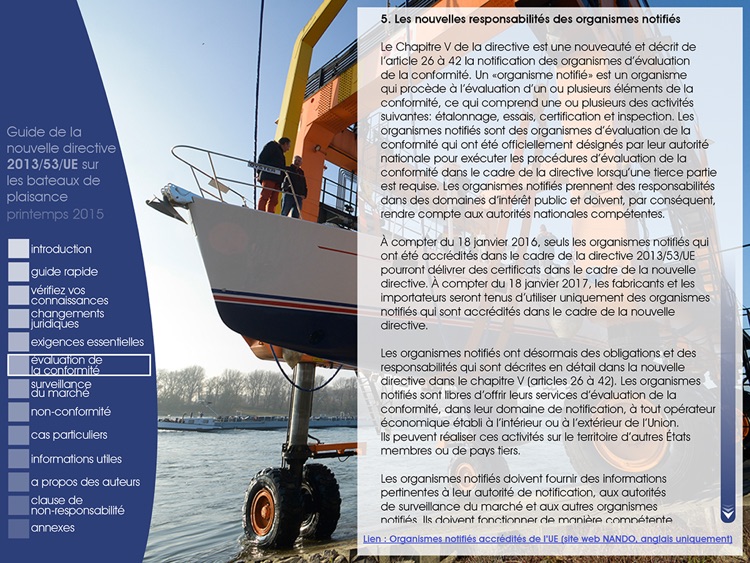 Guide sur la directive UE bateaux de plaisance