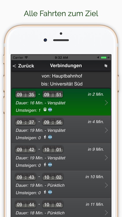 A+ Premium Fahrplan Ulm