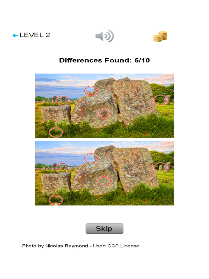 Tìm điểm khác nhau Trò chơi mới