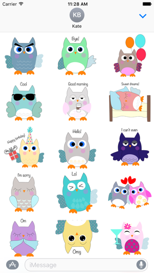 Owl World Stickers(圖2)-速報App