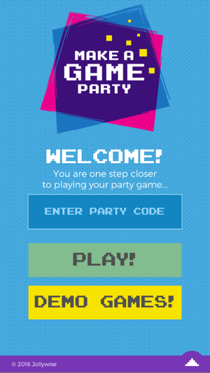 Make A Game Party