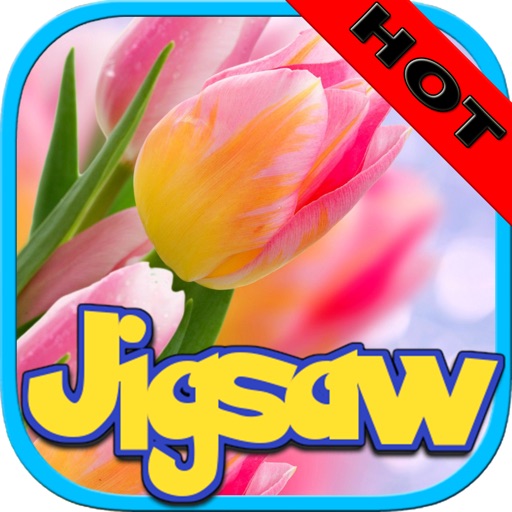 Flower Jigsaw - Puzzle Box Learning For Kid Toddler and Preschool Games iOS App