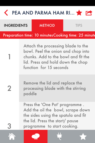 Kenwood International Recipe App screenshot 4